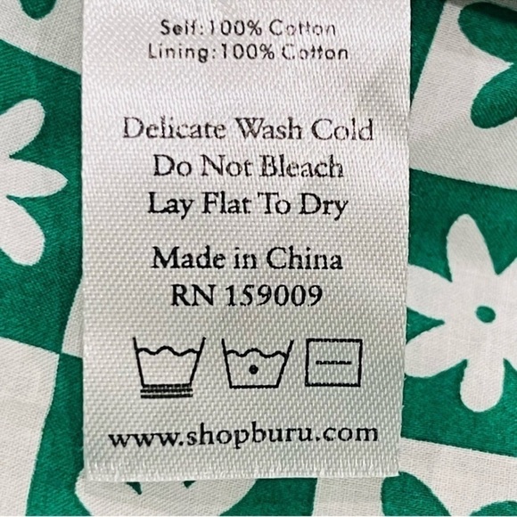 Buru Teagan Floral Print Tiered Ruffle Midi Pocketed A-Line Skirt and Top Set XS - Picture 14 of 16